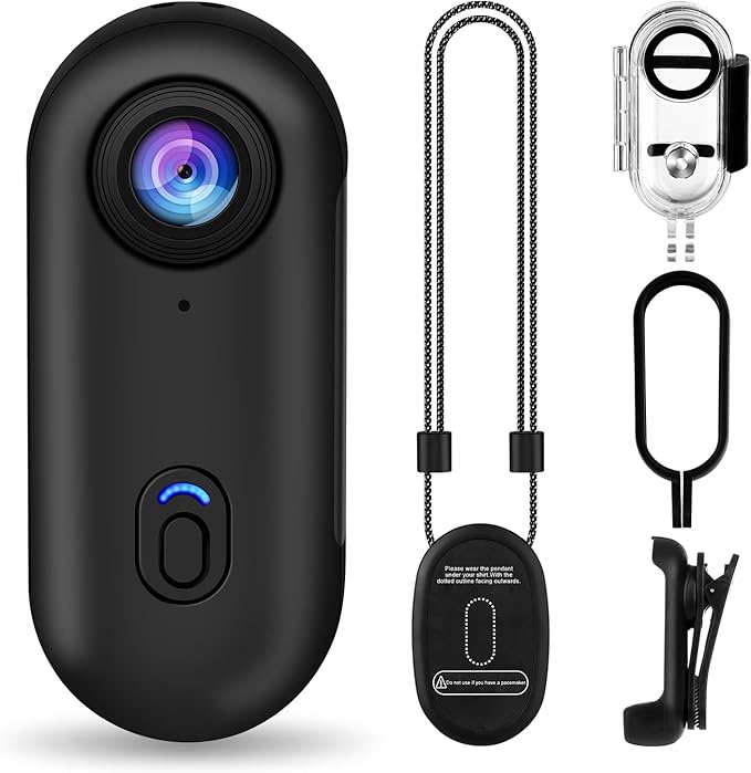 ShotsCam™ - Mini Necklace Camera